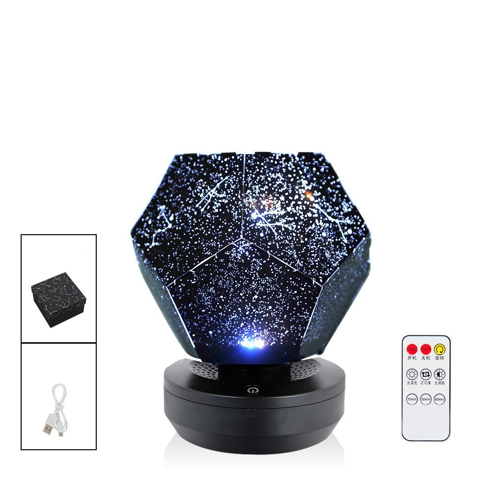 LED Starry Sky Projector, 3D Projection Night Lamp