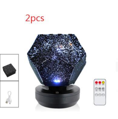 LED Starry Sky Projector, 3D Projection Night Lamp