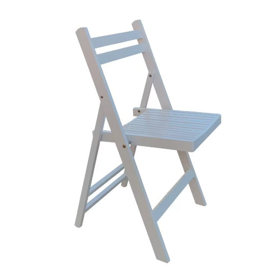 Slatted Wood Folding Chairs for Special Events