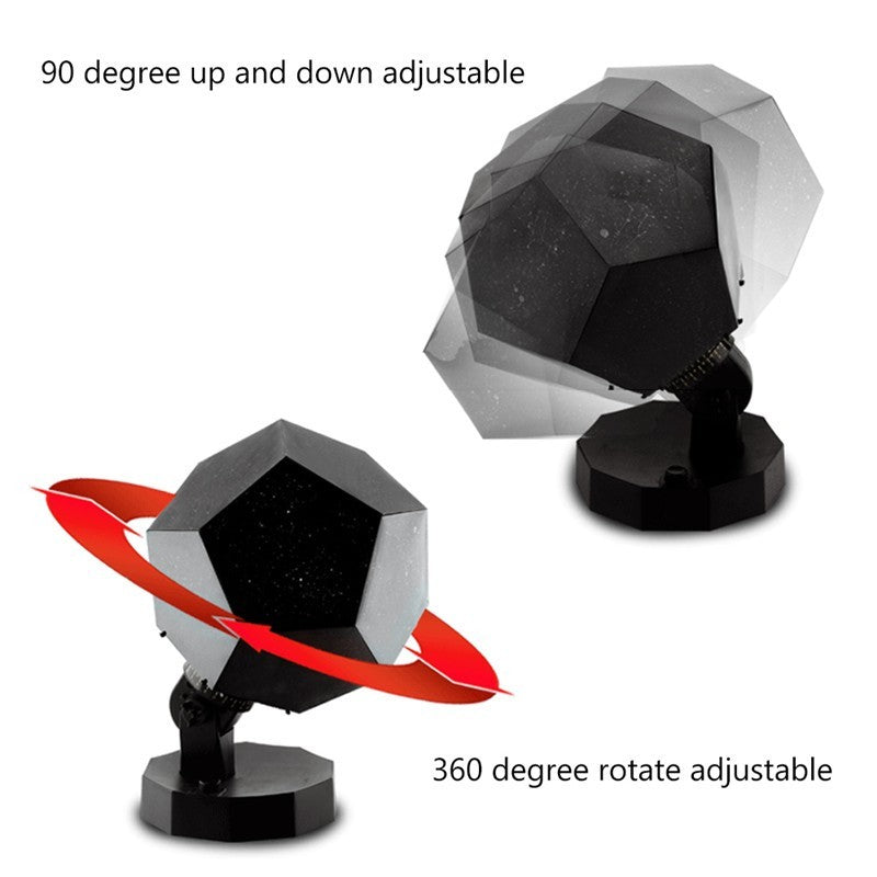 LED Starry Sky Projector, 3D Projection Night Lamp