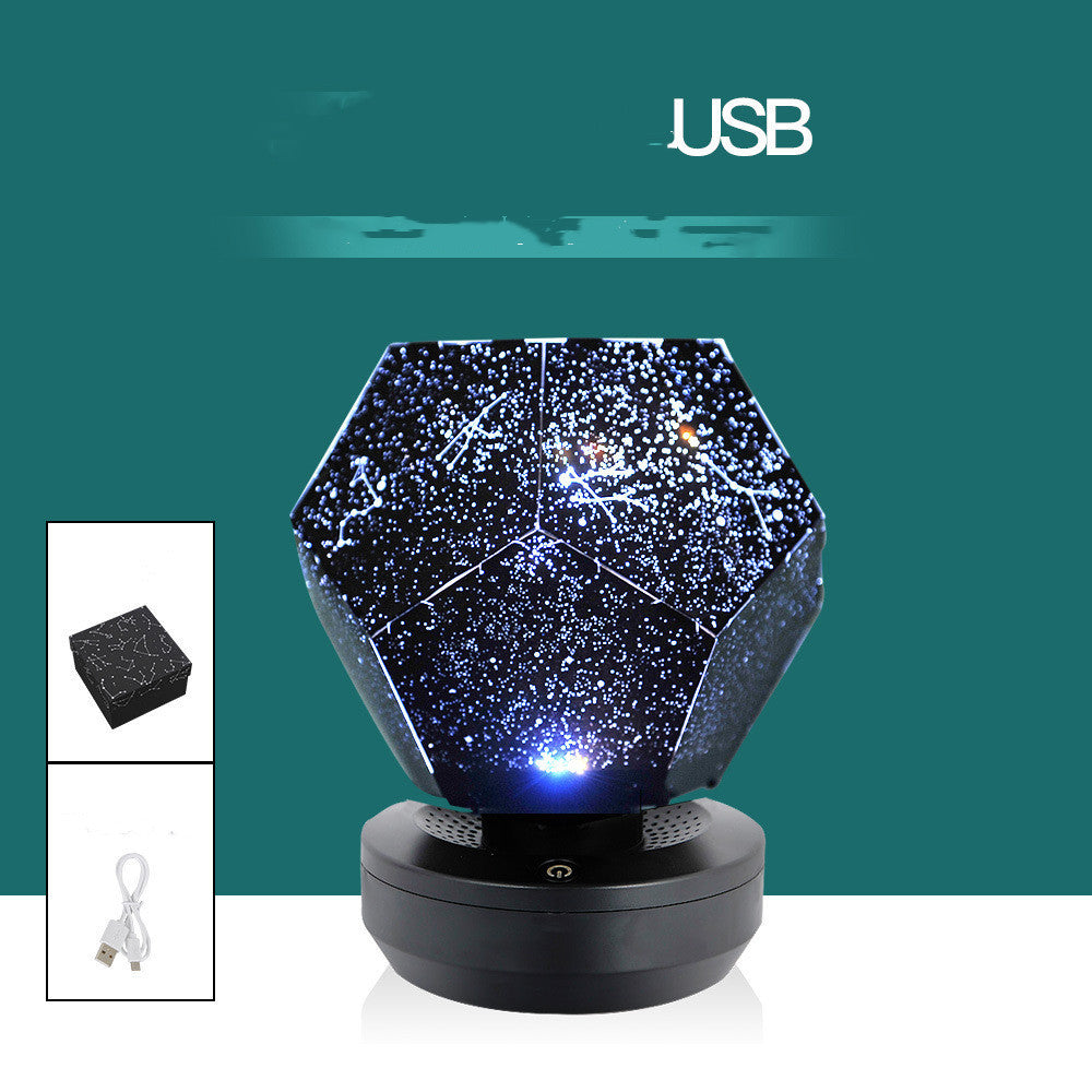 LED Starry Sky Projector, 3D Projection Night Lamp