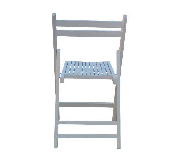Slatted Wood Folding Chairs for Special Events