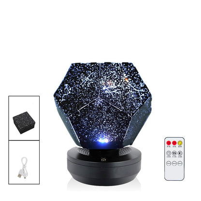 LED Starry Sky Projector, 3D Projection Night Lamp