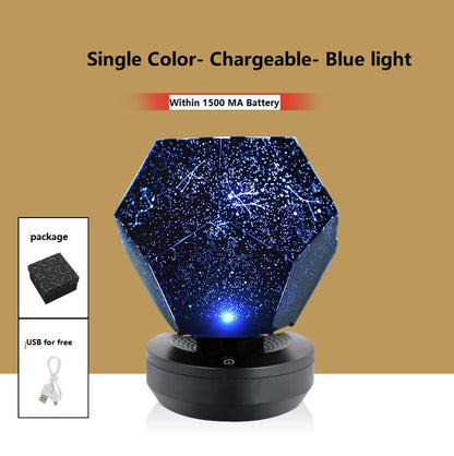 LED Starry Sky Projector, 3D Projection Night Lamp